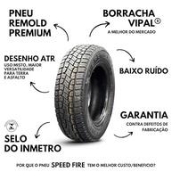 Pneu Remold 175/70R14 Vipal Speedfire Premium: Segurança e Performance Certificada pelo Inmetro - imagem 4