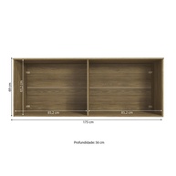 Armário Aéreo 4 Portas Adapt Kappesberg 175cm - imagem 2