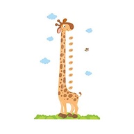 Adesivo de Parede Infantil Girafa com Régua de Crescimento 175x110cm - Decore e Acompanhe o Crescimento com Estilo - imagem 2