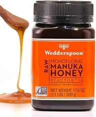 Mel Wedderspoon Raw Premium Manuka Honey, KFactor 16, 17.6 Oz - imagem 2