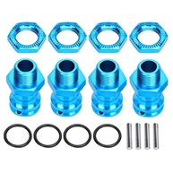 Adaptador de Extensão de Roda RC 1/8 - Liga de Alumínio 17mm para 23mm (4 Peças) - Azul - imagem 4