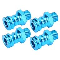 Adaptador de Extensão de Roda RC 1/8 - Liga de Alumínio 17mm para 23mm (4 Peças) - Azul - imagem 5