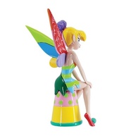 Enesco Estatueta Disney Britto Sininho Sentado em Dedal – 18 cm, Multicolorido – Coleção Exclusiva - imagem 3