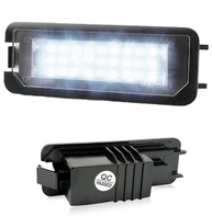 Luz de Placa LED 18-SMD 6500K para VW Golf, Passat, Porsche e mais - Brilho Branco e Instalação Plug & Play - imagem 1