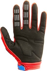 Luva Motocross 180 Skew Branco/Vermelho/Azul - Conforto e Estilo para Sua Aventura - imagem 3
