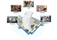 Repetidor Roteador Wifi 1800m Amplificador De Sinal Ultra Rápido Wireless Sem Fio Premium Hytalux - imagem 2
