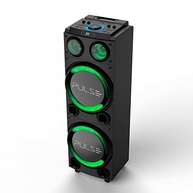 Caixa de Som Torre Pulse Double 1800W RMS: Festa Incrível com LED e Graves Potentes! - imagem 3