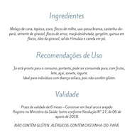 Kit 3 Granola Sem Glúten Vegano Castanha Frutas 180g cada Tia Sônia - imagem 4