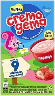 Mingau Cremogema Maizena Morango 180g - imagem 1