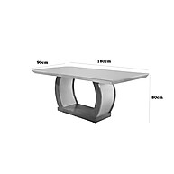 Conjunto Sala de Jantar Luanda com 6 Cadeiras e Mesa 180x80cm - imagem 2
