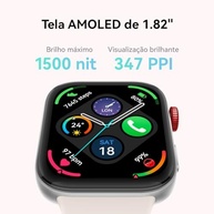 Smartwatch HUAWEI WATCH Fit 3 Rosa: Tela AMOLED 1.82", Design Ultra-Fino e Saúde Completa - imagem 3