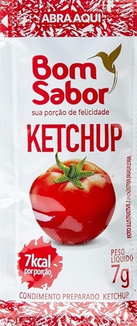 SACHÊ KETCHUP BOM SABOR (182 X 7g) - imagem 1