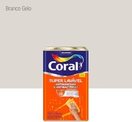 Coral Super Lavável Antimanchas Branco Gelo 18L - Tinta Premium com Proteção Antibacteriana - imagem 3