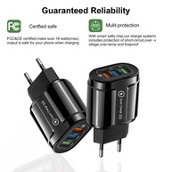 Carregador USB 18W 3 Portas: Carga Rápida! - imagem 2