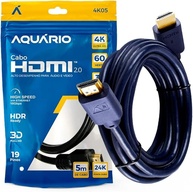 CABO HDMI 2.0 4K 3D 19 PINOS - 5 METROS - imagem 1