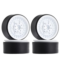 2 Pares de Rodas 1.9" Brancas para SCX10 90046: Estilo e Performance Off-Road! - imagem 2