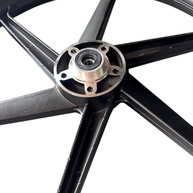 Par de Rodas Liga Leve Preto Bros 160 / XRE 190 Freio a Disco - Modelo Original 6 Pontas - imagem 4