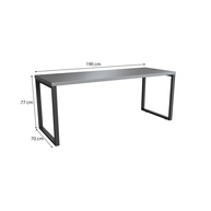 Mesa de Diretor Kappesberg Office Platinum 190cm - imagem 2