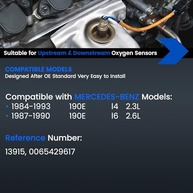 Sensor de Oxigênio O2 13915 para Mercedes-Benz 190E (1984-1993) - Desempenho e Durabilidade Garantidos - imagem 3