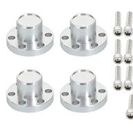 Roda de Metal 1.9/2.2" Prata para Carro de Lagarta 1:10 - Durabilidade e Estilo Off-Road - imagem 4