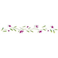 Stencil de Acetato para Pintura - 195 Papoulas | Design Elegante 04 x 30 cm - imagem 2