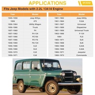 Bomba de Combustível Mecânica M2195 SP1072MP para Jeep Willys 1945-1973 - imagem 3