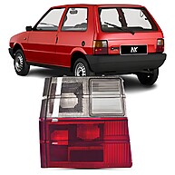 Lente Lanterna Fiat Uno: Rubi/Fumê 1984-2004 - imagem 2