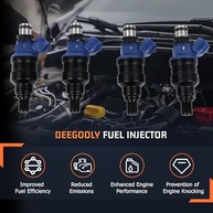 Kit 4 Injetores de Combustível Toyota Carina 1992-1997 - Peças de Reposição 23250-02030 - imagem 3