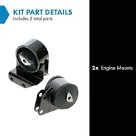 Kit 2 Coxins de Motor LH/Direita para Jeep Grand Cherokee 5.2L V8 (1993-1998) - imagem 3
