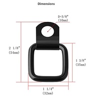 Kit 6 Âncoras de Amarração para Jeep Wrangler JL JT JK TJ YJ LJ (1995-2022) - Segurança e Praticidade - imagem 4
