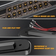 Luz de Freio LED 3ª Geração com Lente Fumê para Bronco, F150, F250 e F350 (1992-1997) - imagem 5