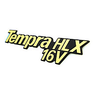 Emblema Porta Malas Tempra HLX 16V 1996 a 1999 - imagem 2