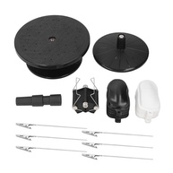 Suporte de Pintura com Mesa Giratória 360° - ABS 19cm, 5 Clipes, Ideal para Modelos de Carros, Tanques e Aviões - imagem 5