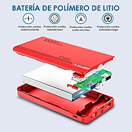 Power Bank 10000mAh: Carga Rápida em 1h! - imagem 2