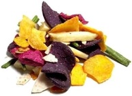 Mix Vegetais Legumes Desidratados 1Kg 100% Natural - Chips (300gr) - imagem 1