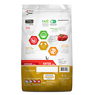 Ração Gatos Castrados: Fresh Meat Carne 1kg - imagem 2