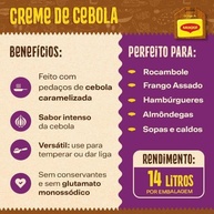 Creme de Cebola MAGGI 1kg - imagem 2