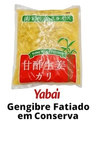 Conserva Gengibre Fatiado 1kg Yabai - imagem 2