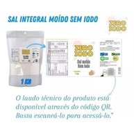 Sal Marinho Moído Sem Iodo 1kg 100% Natural Integral - imagem 5