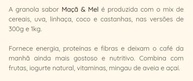Granola Natural Life - Maçã e Mel - 1Kg - imagem 3
