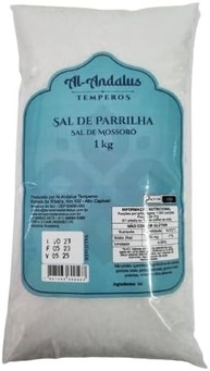 Kit 3X: Sal de Mossoró de Parrilha Al Andalus 1kg - imagem 1