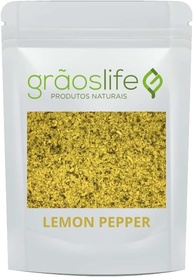 Tempero Lemon Pepper Premium 1kg - Grãos Life - imagem 1