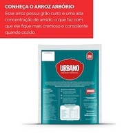 Urbano, Arroz Arborio, Para Risoto, Seleção Especial, Tipo 1-1kg - imagem 2