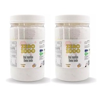 Sal Marinho Integral Culinário Pote 1kg Kit C/2 - imagem 1