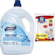 Kit Vinagre 5L (6%) + Bicarbonato de Sódio 1kg – Limpeza Poderosa e Desengordurante - imagem 1
