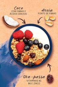 Jasmine Granola Tradicional Integral 1kg - imagem 4