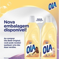 Ola Bebê: Lava Roupas Suave para Bebê - 1L - imagem 2