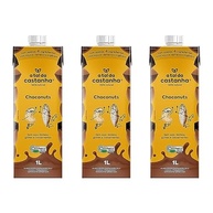 Kit 3X: Leite Vegetal Choconuts Orgânico A Tal da Castanha 1L - imagem 1