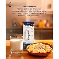 Leite Zero Lactose Camponesa: 14g Proteína Desnatado 1L - imagem 3