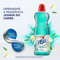 Veja Limpador Perfumado Jasmim do Caribe 1L - Fragrância Sofisticada e Duradoura - imagem 5